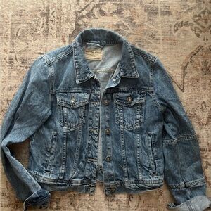 We The Free Light Blue Denim Jacket